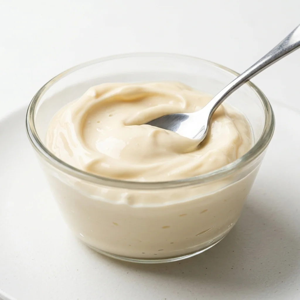 Creamy Eggless Mayonnaise Jar